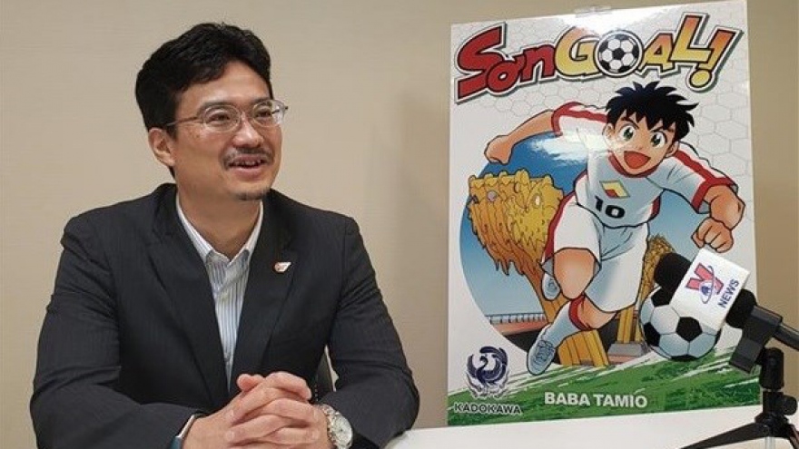 Japan’s first manga about Vietnamese football launched